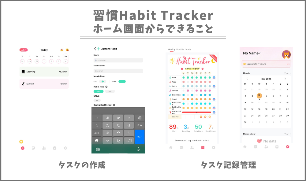 Habittrackerスマホ